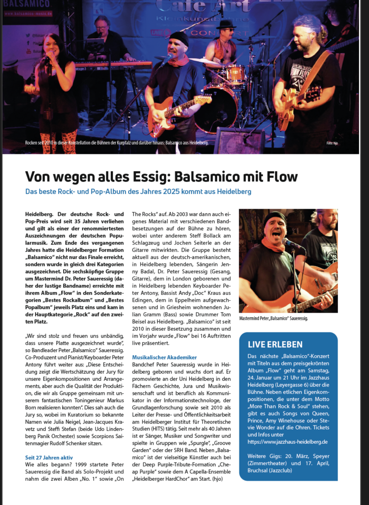 Artikel Hajo Of Balsamico Flow